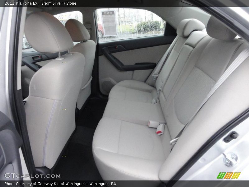 Bright Silver / Stone 2012 Kia Forte EX