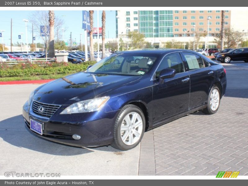 Black Sapphire Pearl / Cashmere 2007 Lexus ES 350