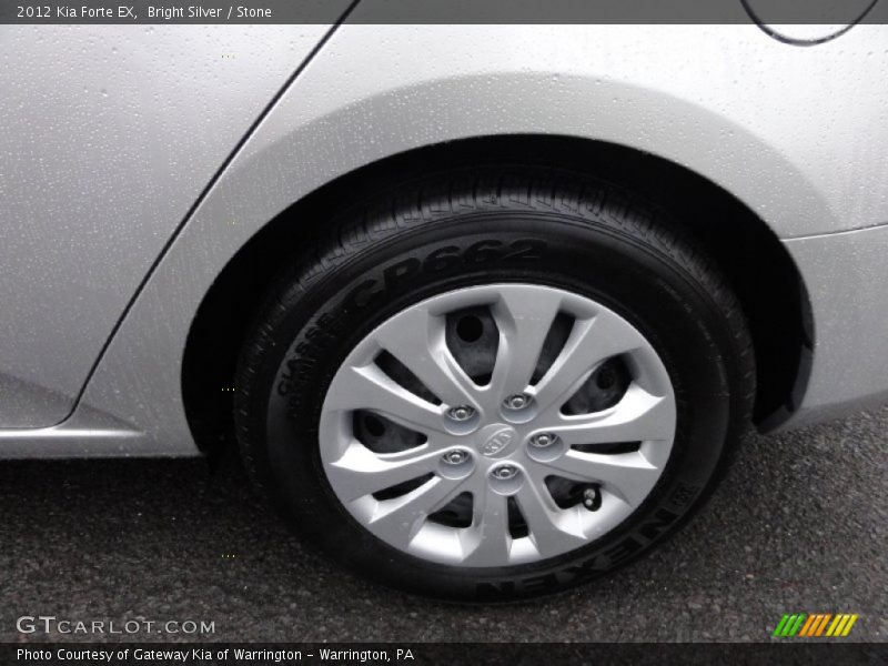 Bright Silver / Stone 2012 Kia Forte EX