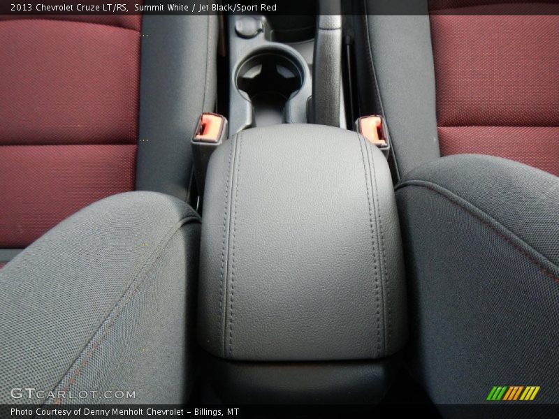 Summit White / Jet Black/Sport Red 2013 Chevrolet Cruze LT/RS