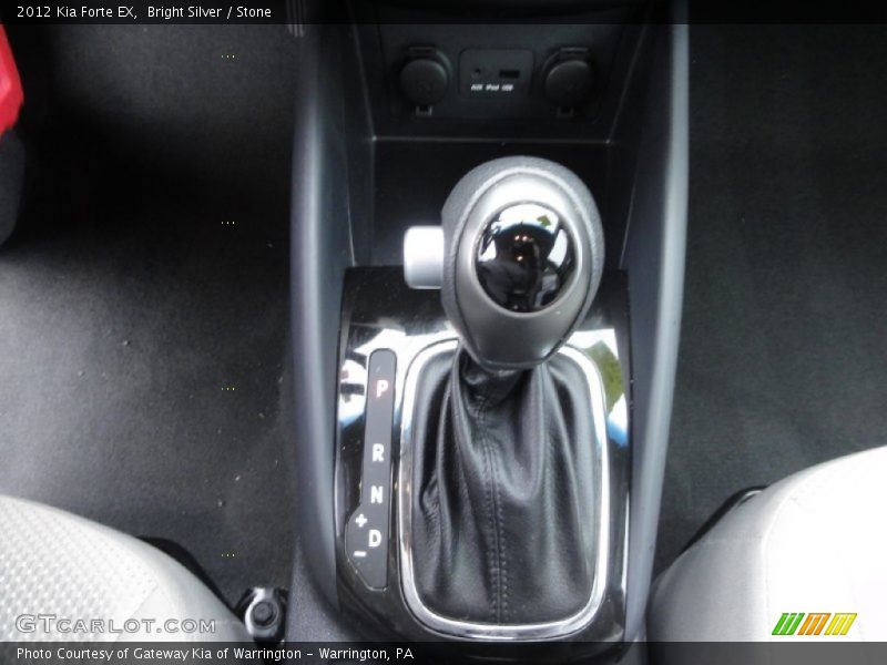 Bright Silver / Stone 2012 Kia Forte EX