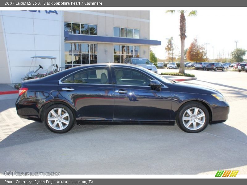 Black Sapphire Pearl / Cashmere 2007 Lexus ES 350