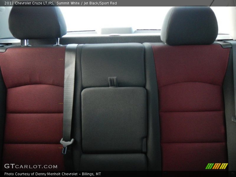 Summit White / Jet Black/Sport Red 2013 Chevrolet Cruze LT/RS