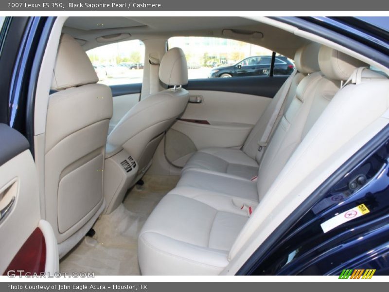 Black Sapphire Pearl / Cashmere 2007 Lexus ES 350