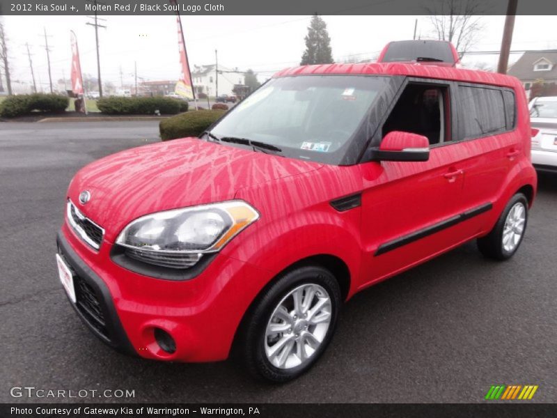 Front 3/4 View of 2012 Soul +