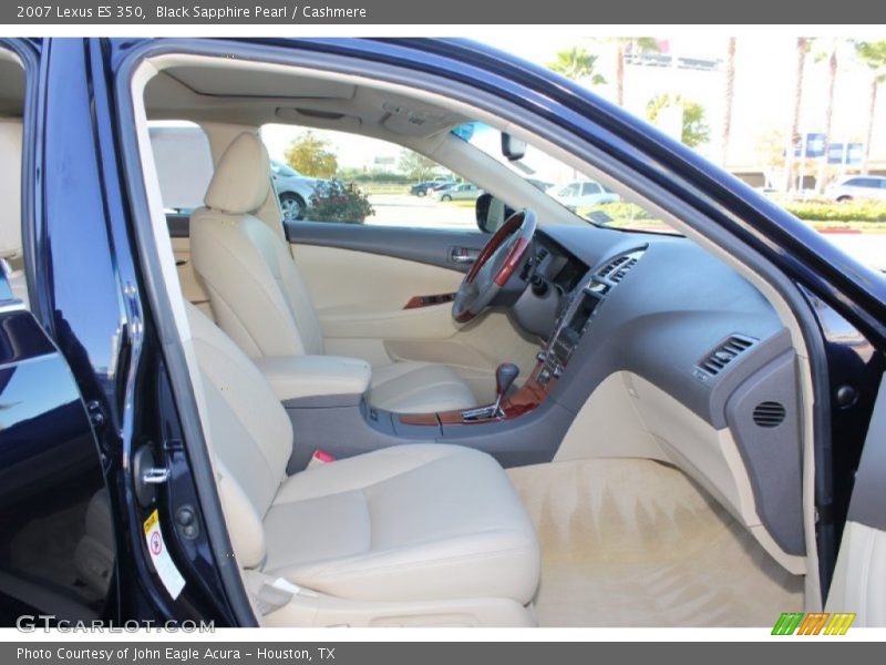Black Sapphire Pearl / Cashmere 2007 Lexus ES 350