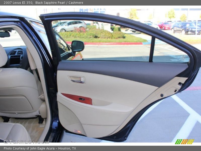 Black Sapphire Pearl / Cashmere 2007 Lexus ES 350