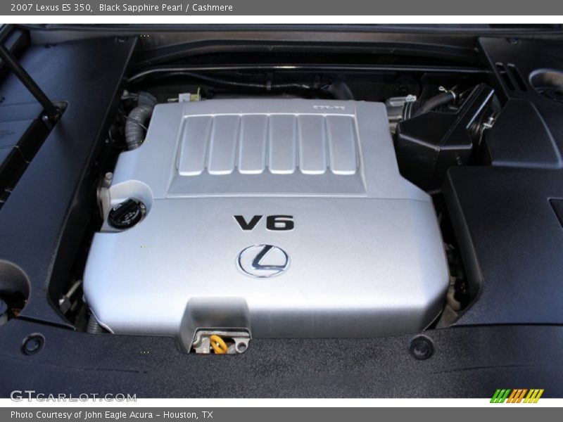 Black Sapphire Pearl / Cashmere 2007 Lexus ES 350