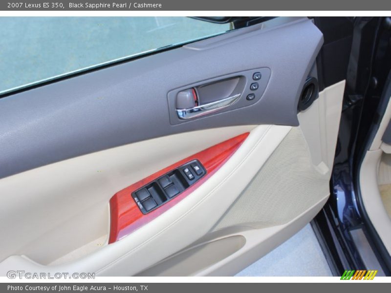 Black Sapphire Pearl / Cashmere 2007 Lexus ES 350