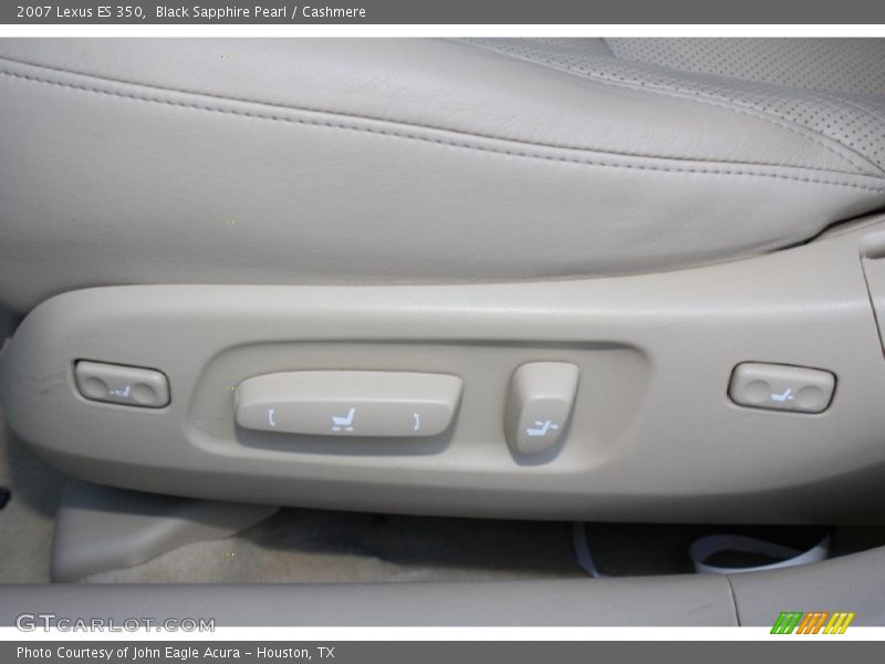Black Sapphire Pearl / Cashmere 2007 Lexus ES 350