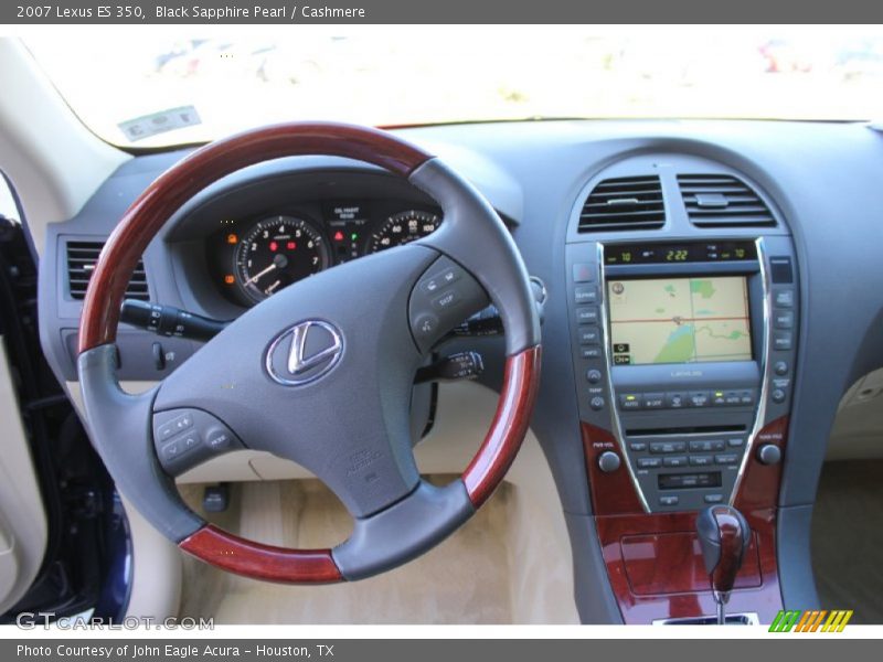 Black Sapphire Pearl / Cashmere 2007 Lexus ES 350