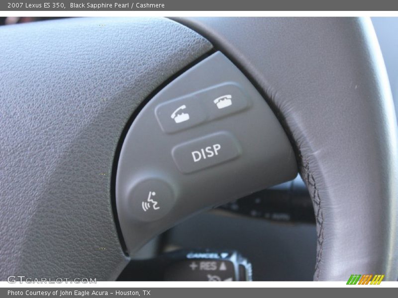 Black Sapphire Pearl / Cashmere 2007 Lexus ES 350