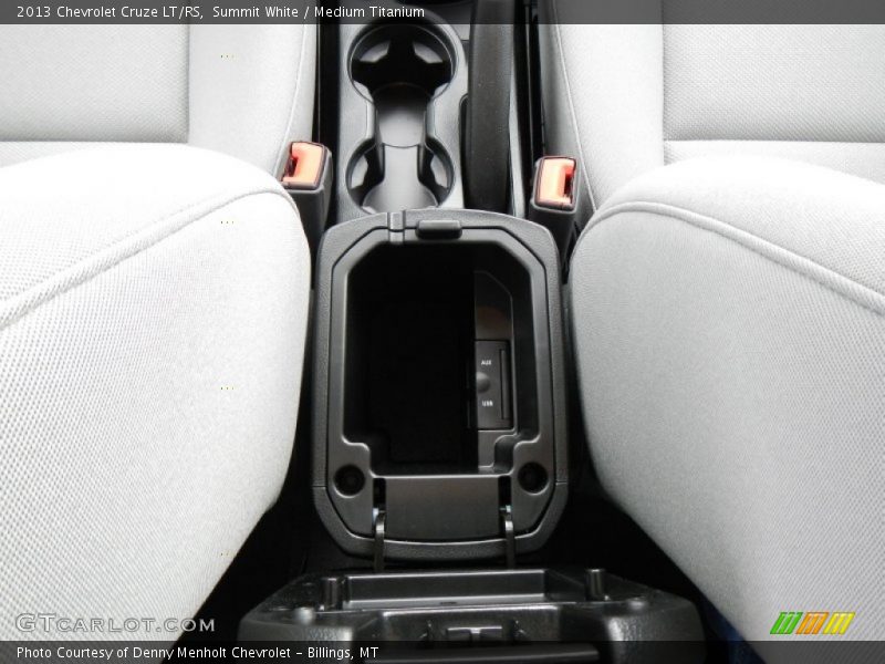 Summit White / Medium Titanium 2013 Chevrolet Cruze LT/RS
