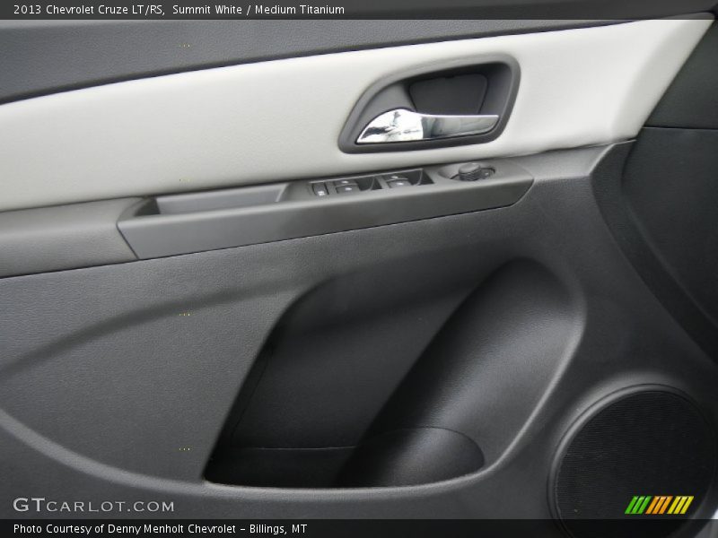 Summit White / Medium Titanium 2013 Chevrolet Cruze LT/RS