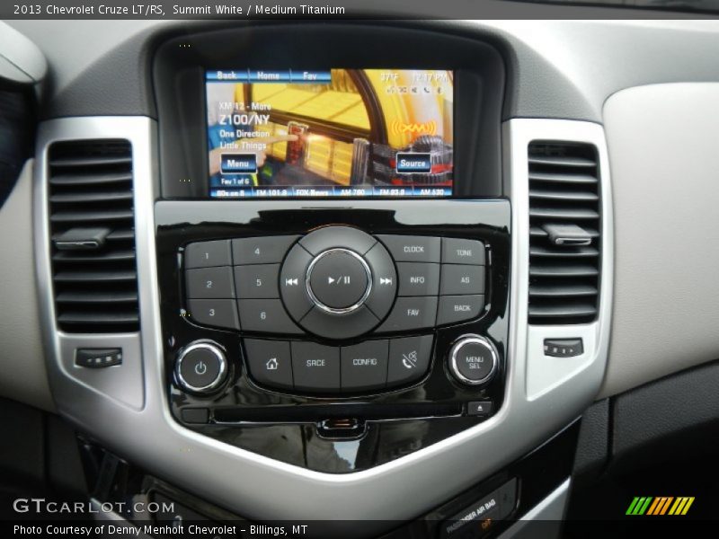 Summit White / Medium Titanium 2013 Chevrolet Cruze LT/RS