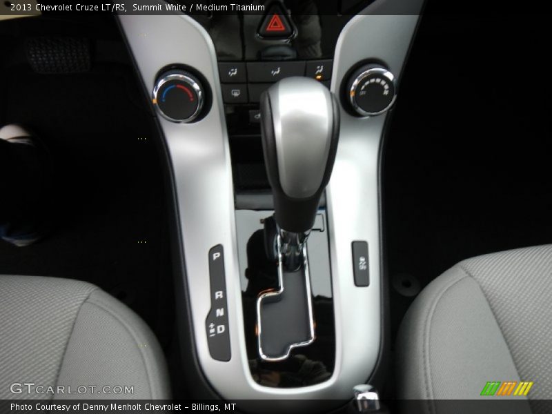 Summit White / Medium Titanium 2013 Chevrolet Cruze LT/RS