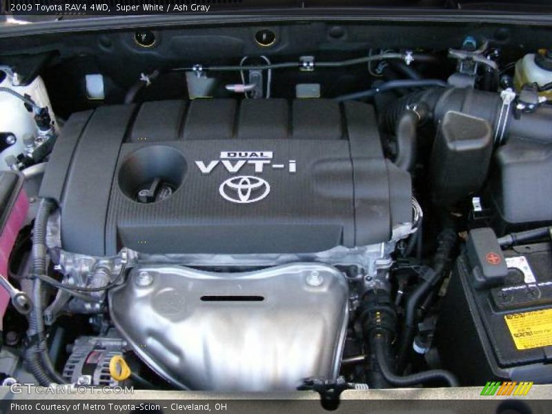Super White / Ash Gray 2009 Toyota RAV4 4WD