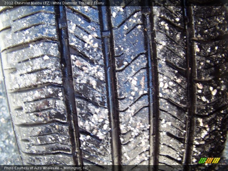 White Diamond Tricoat / Ebony 2012 Chevrolet Malibu LTZ