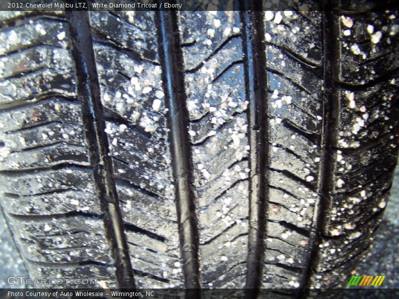 White Diamond Tricoat / Ebony 2012 Chevrolet Malibu LTZ