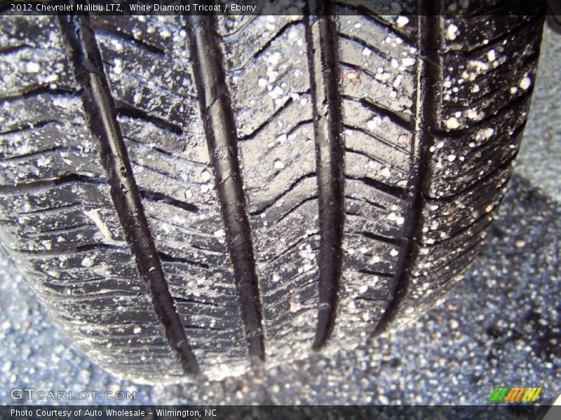 White Diamond Tricoat / Ebony 2012 Chevrolet Malibu LTZ