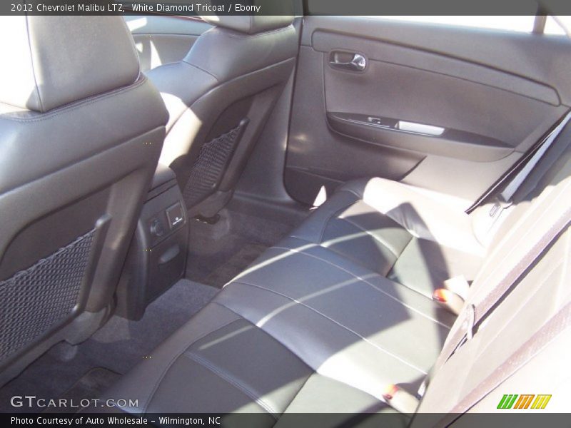 White Diamond Tricoat / Ebony 2012 Chevrolet Malibu LTZ