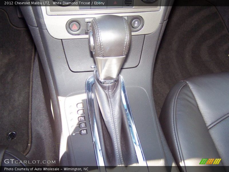 White Diamond Tricoat / Ebony 2012 Chevrolet Malibu LTZ
