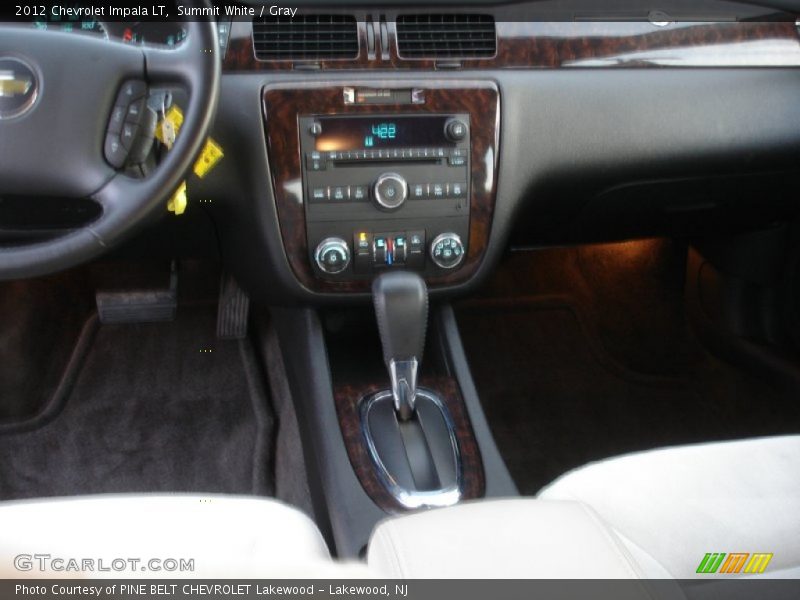 Summit White / Gray 2012 Chevrolet Impala LT
