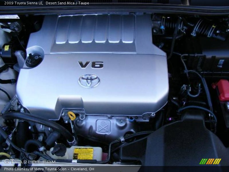 Desert Sand Mica / Taupe 2009 Toyota Sienna LE