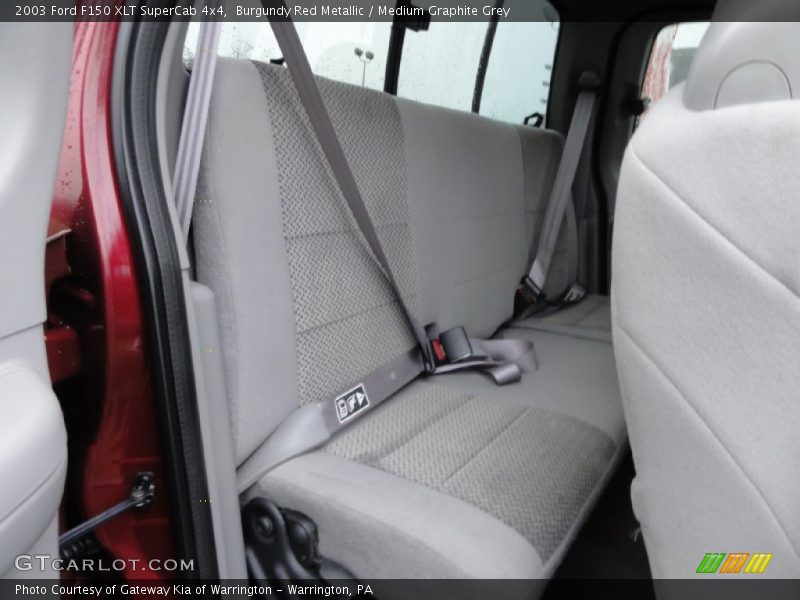 Rear Seat of 2003 F150 XLT SuperCab 4x4