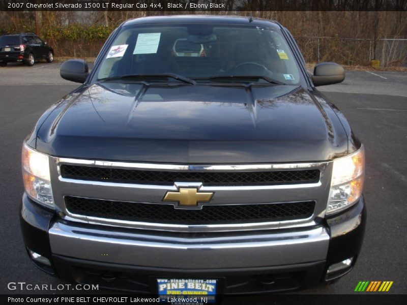Black / Ebony Black 2007 Chevrolet Silverado 1500 LT Regular Cab 4x4