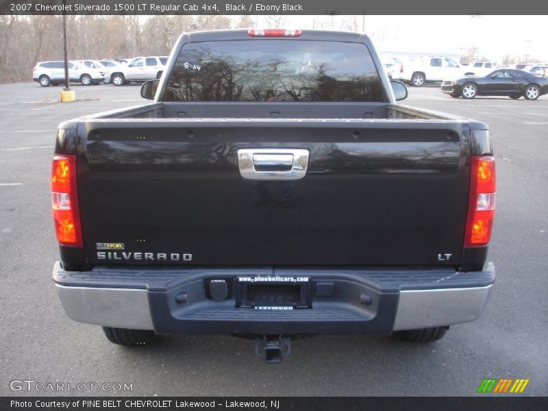 Black / Ebony Black 2007 Chevrolet Silverado 1500 LT Regular Cab 4x4