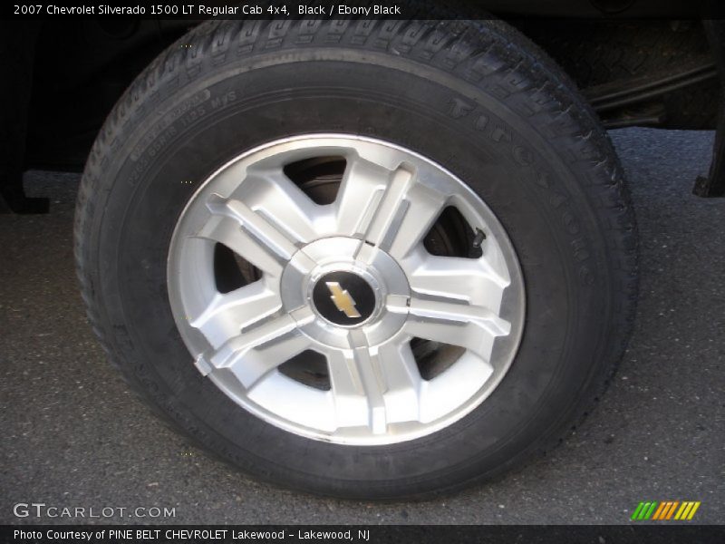 Black / Ebony Black 2007 Chevrolet Silverado 1500 LT Regular Cab 4x4