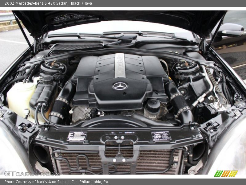 Black / Java 2002 Mercedes-Benz S 430 Sedan