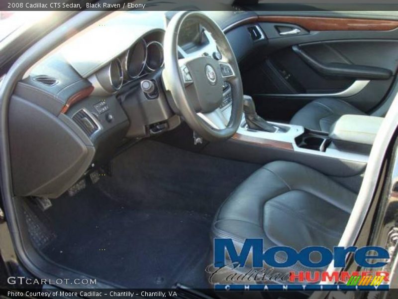Black Raven / Ebony 2008 Cadillac CTS Sedan