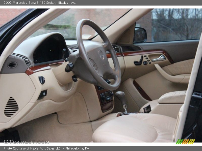 Black / Java 2002 Mercedes-Benz S 430 Sedan