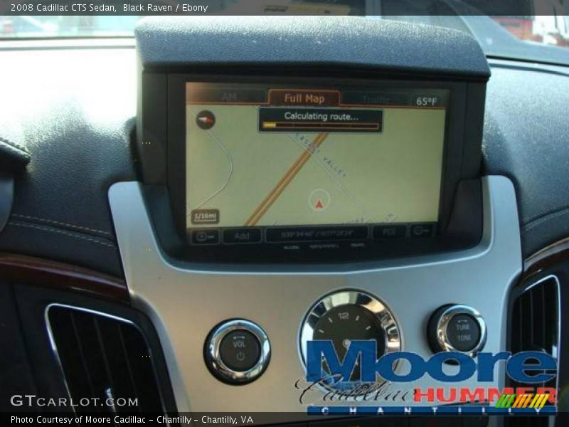 Black Raven / Ebony 2008 Cadillac CTS Sedan