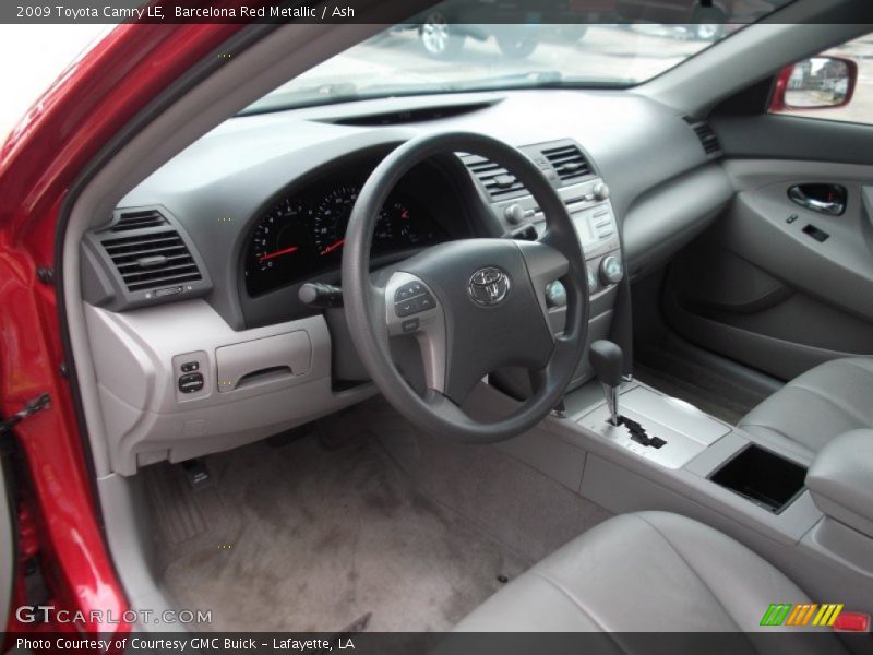 Barcelona Red Metallic / Ash 2009 Toyota Camry LE