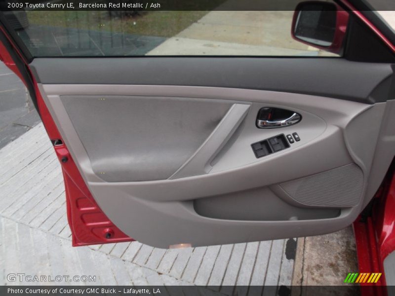 Barcelona Red Metallic / Ash 2009 Toyota Camry LE