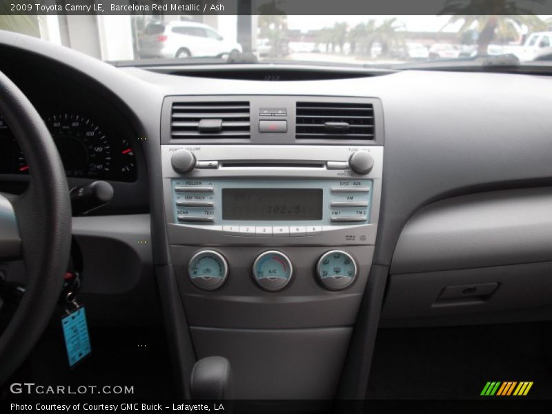 Barcelona Red Metallic / Ash 2009 Toyota Camry LE