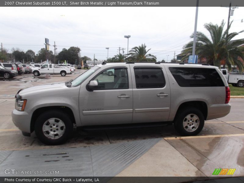 Silver Birch Metallic / Light Titanium/Dark Titanium 2007 Chevrolet Suburban 1500 LT