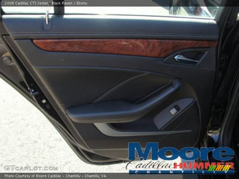 Black Raven / Ebony 2008 Cadillac CTS Sedan