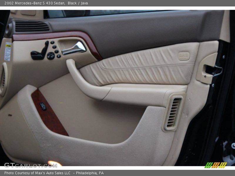 Black / Java 2002 Mercedes-Benz S 430 Sedan