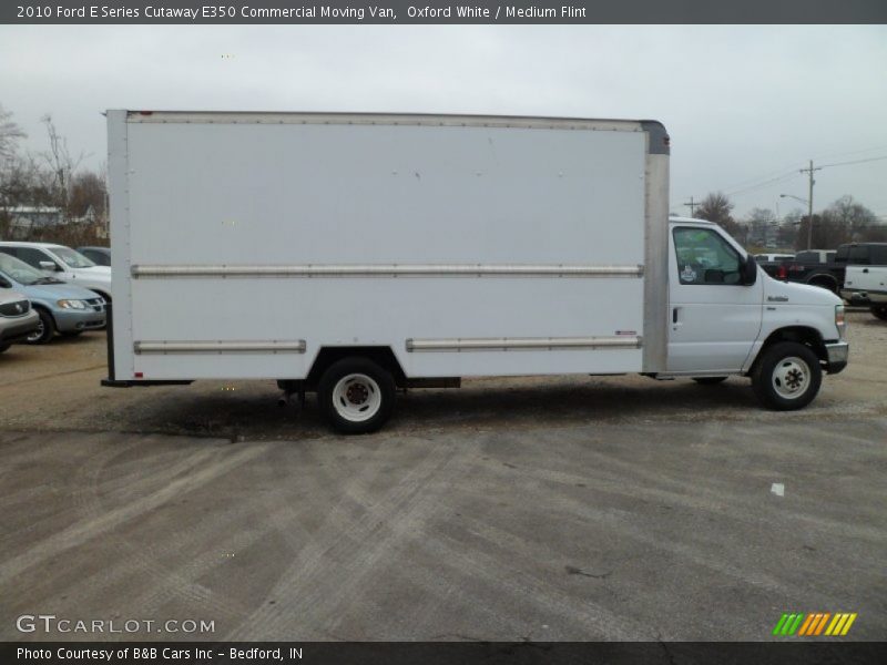 Oxford White / Medium Flint 2010 Ford E Series Cutaway E350 Commercial Moving Van
