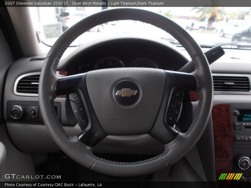 Silver Birch Metallic / Light Titanium/Dark Titanium 2007 Chevrolet Suburban 1500 LT