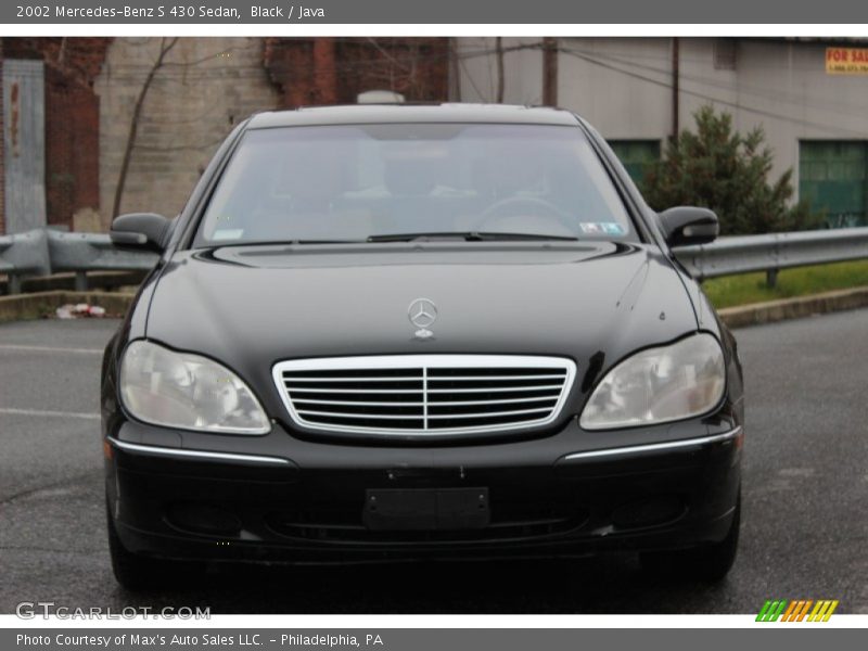 Black / Java 2002 Mercedes-Benz S 430 Sedan