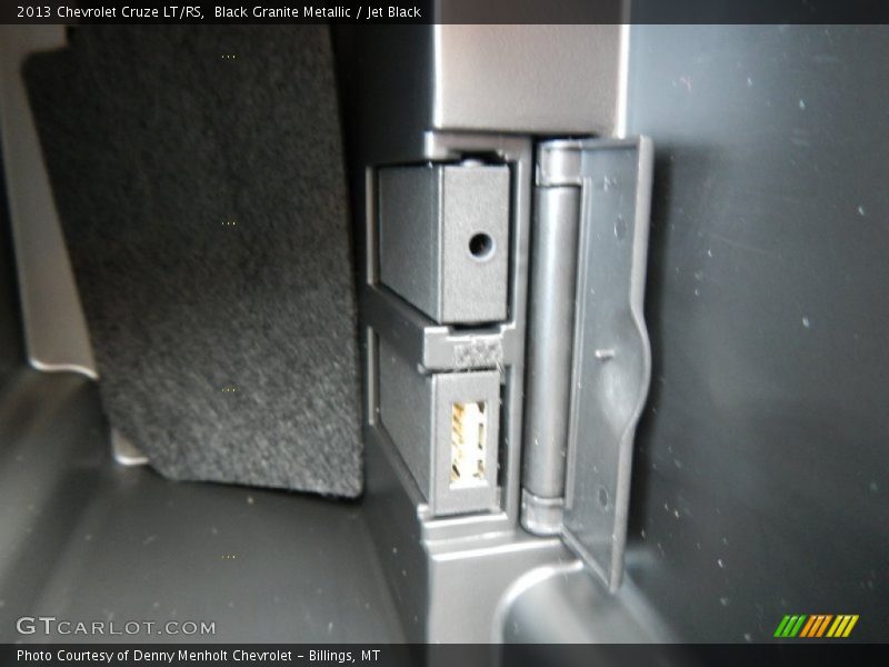 Black Granite Metallic / Jet Black 2013 Chevrolet Cruze LT/RS