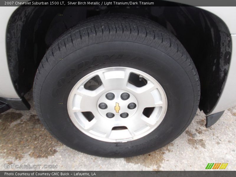 Silver Birch Metallic / Light Titanium/Dark Titanium 2007 Chevrolet Suburban 1500 LT