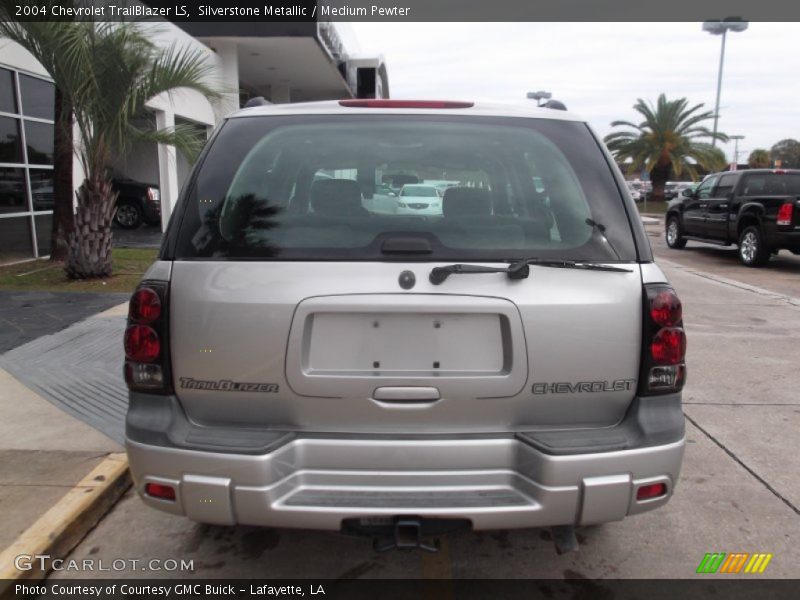 Silverstone Metallic / Medium Pewter 2004 Chevrolet TrailBlazer LS