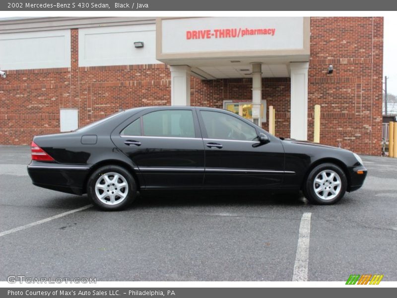 Black / Java 2002 Mercedes-Benz S 430 Sedan