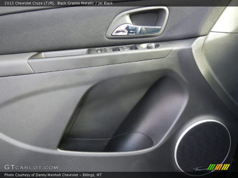 Black Granite Metallic / Jet Black 2013 Chevrolet Cruze LT/RS